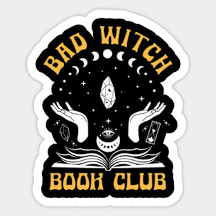 Bad Witch Book Club Sticker